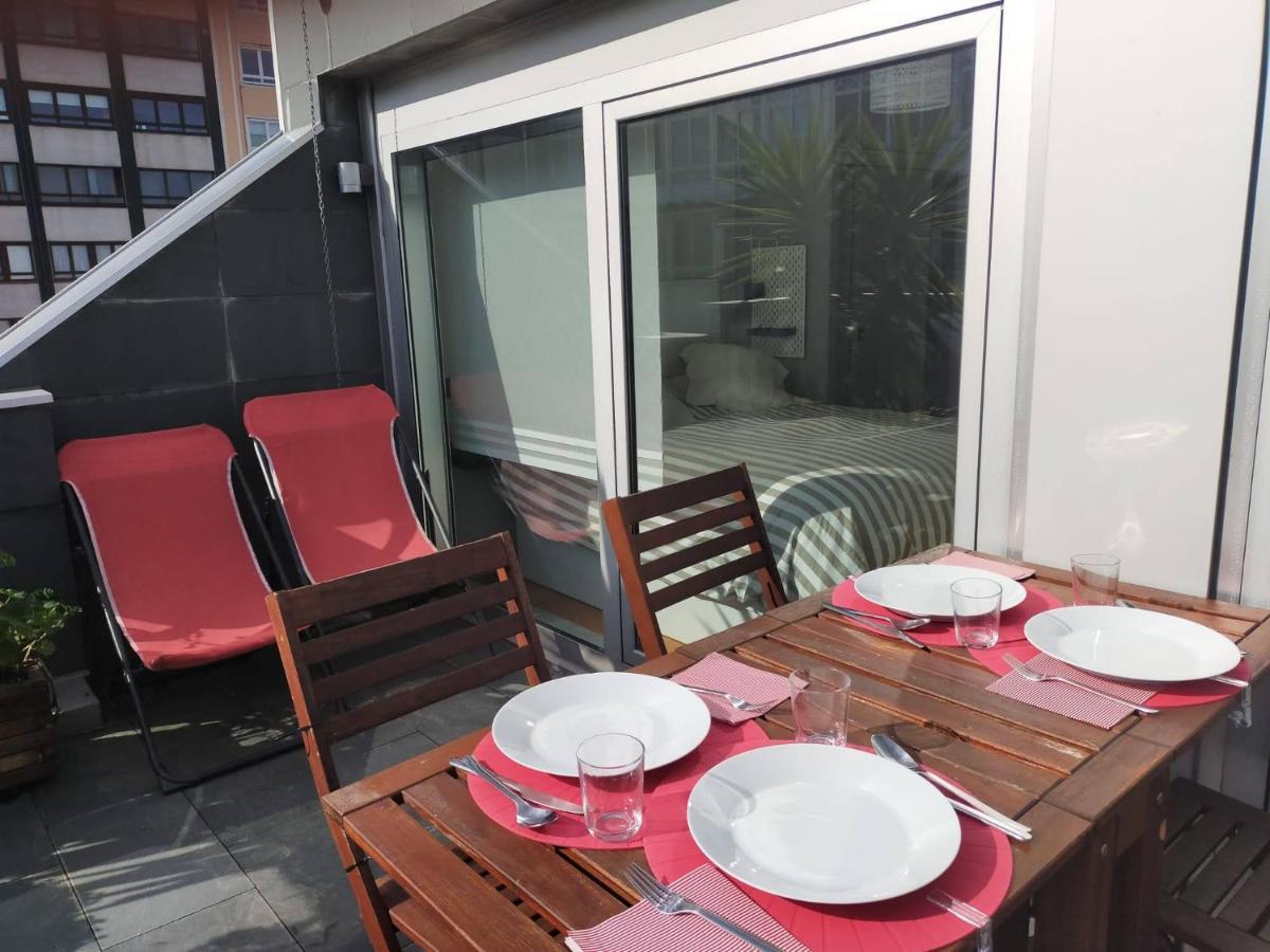 Penthouse With Terrace And Views Near Oza'S Beach Daire A Coruña Dış mekan fotoğraf